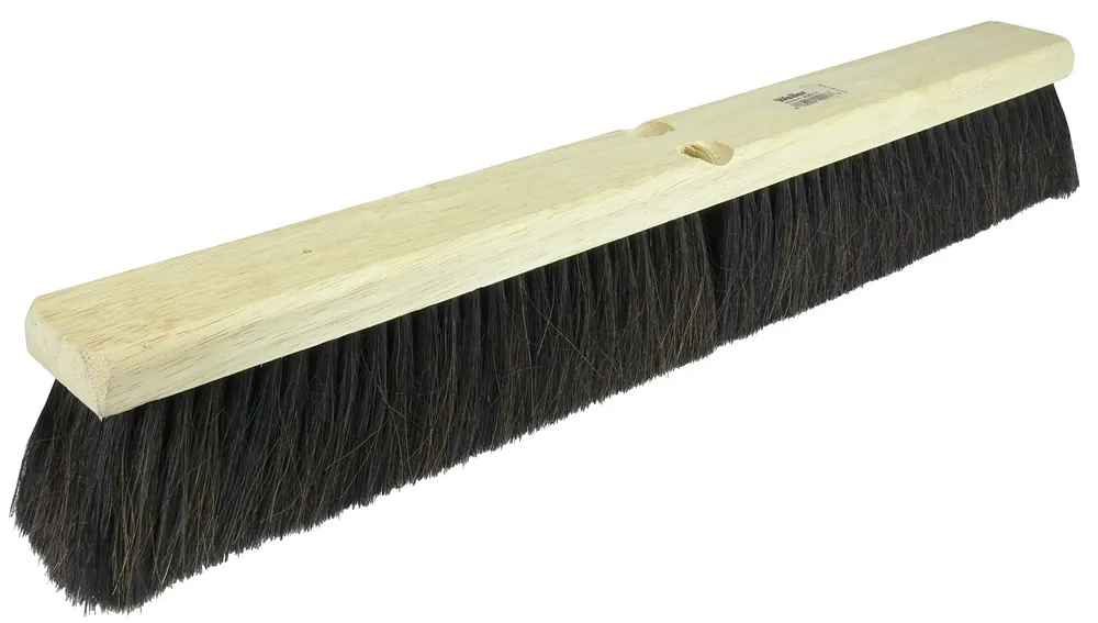 Cheap Weiler 42049 36 Medium Sweep Floor Brush, Black Tampico Center w/Horsehair Casing, Includes Brace