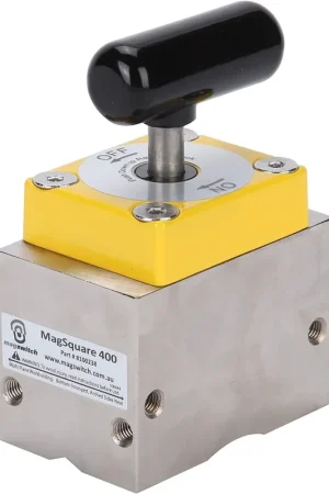 Don't Miss Out Magswitch 8100238 MagSquare 400 400 Pounds Capacity Yellow/Silver/Black