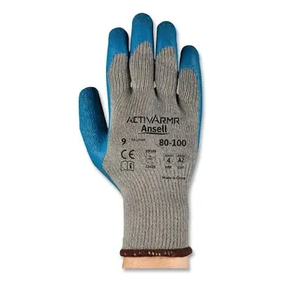 Direct From Factory Ansell 103500 ActivArmr 80-100 Multi-Purpose Gloves Size 10 Blue/Gray