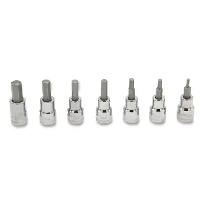 Discount CRESCENT CBSS1N 7 Pc. Hex Bit Metric Socket Set 3/8 in Dr