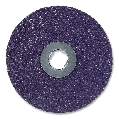 3M 7100310730 Cubitron 3 Fibre Disc 1182C Precision Shaped Ceramic 4.5 in dia 36+ GL Quick Change 100 EA/BX Order Now