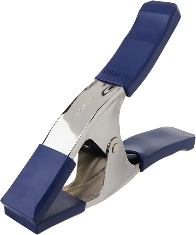 IRWIN 222803 Tools QUICK-GRIP Metal Spring Clamp 3-Inch Blue Flash Sale