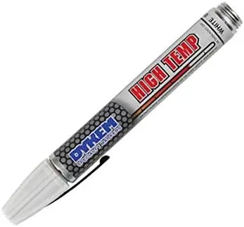 Dykem 44219 High Temp 44 White Medium Tip Markers Save Now