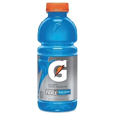 Gatorade 10412 Drink Fierce Blue Cherry 20Oz 24PK Save Now