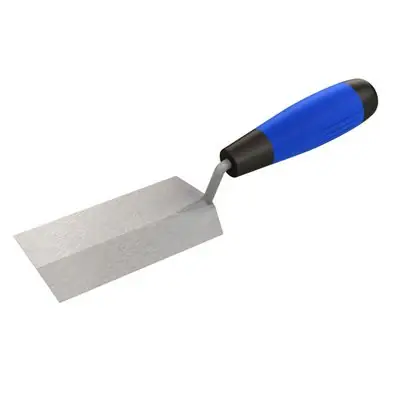 Hassle-Free Returns Bon 11-931 Carbon Steel Margin Trowel 5 x 1 1/2 Comfort Grip Handle
