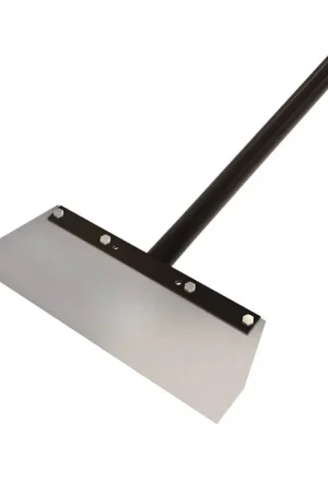 Discount Bon 85-227 Macho Floor Scraper 60 Inch Steel Handle 17.5 Inch Square Cut Blade