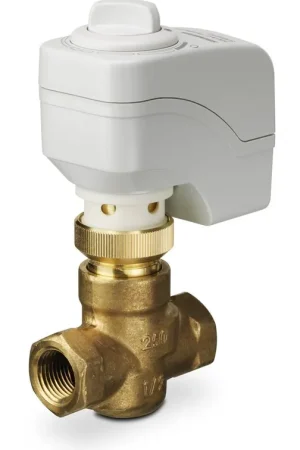 Buy Direct Siemens 254-01102 Zone Control Valve Assembly ANSI 250 2-Way Normally Closed Linear 1/2-Inch Female NPT Connections 0.63 Cv 200N Electro-Mechanical