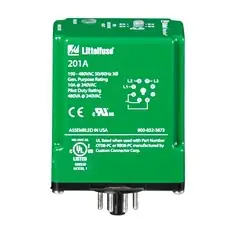 Littelfuse 201A 3-Phase Plug-In Voltage Monitor 190-480 Volt Holiday Sale