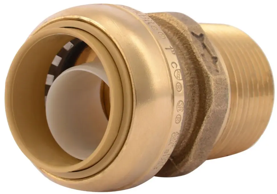 SharkBite U140LF 1 x 1 Push-Fit x MNPT Straight Connector 200 PSI Reduced Price