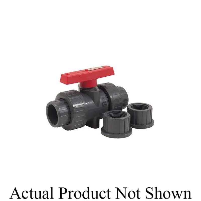 Jomar 210-543 Tru-Union PVC Valve Schedule 80 Threaded and Solvent Connections 150 WOG Save Now