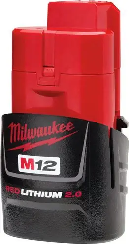 Secure Checkout Milwaukee 48-11-2420 M12 REDLITHIUM 2.0Ah Compact Battery Pack