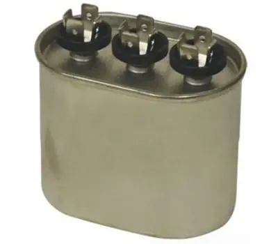 Premium MARS 12927 3 mF 440/370V ac Oval Single Section Motor Run Capacitor