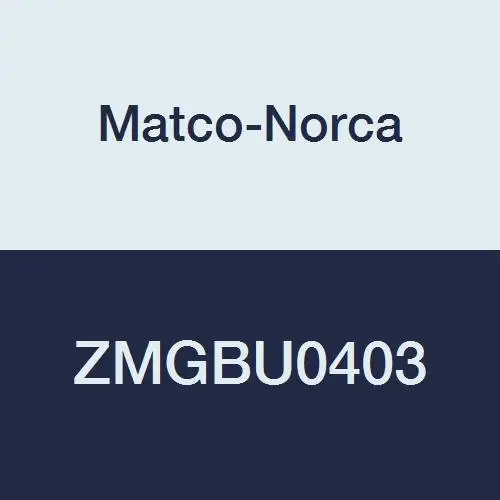 Matco-Norca ZMGBU0403 Galvanized Malleable Bushing 3/4 x 1/2 Silver Instant Buy
