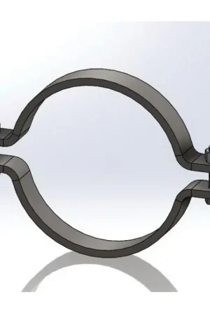 Authentic Empire 41AB0050 Hanger Flange Plate Malleable Iron Bolt Thread