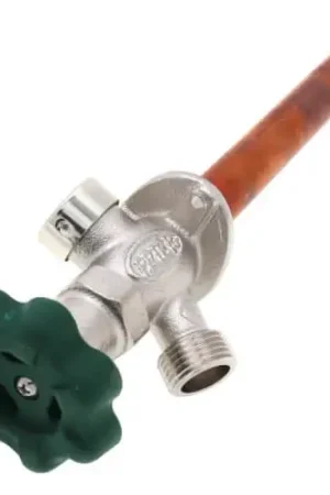 Prier C-144D08 C-144 Series Freezeless Wall Hydrant 8 inch 1/2 MPT x 1/2 SWT Best Seller