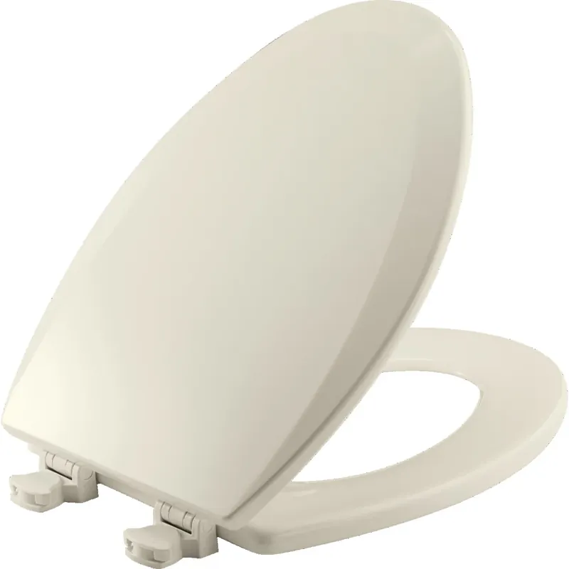 Bemis 1500EC346 Elongated Enameled Wood Toilet Seat Biscuit Easy Clean Express Delivery