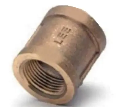 Must Have Matco-Norca B-CP01LF Brass Coupling 1/4 Inch Lead Free