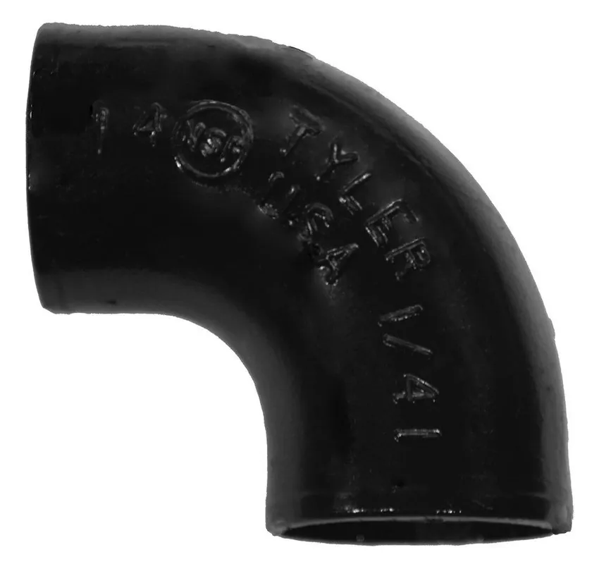 Tyler Pipe 006879 Cast Iron No Hub 1/4 Bend Pipe Fitting - Replacement MPN Fresh Stock