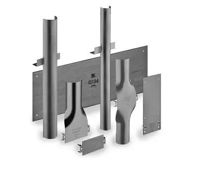Gastite TFM203-50 3-1/4 x 8 in. 16 Gauge Carbon Steel Striker Plate Factory Price
