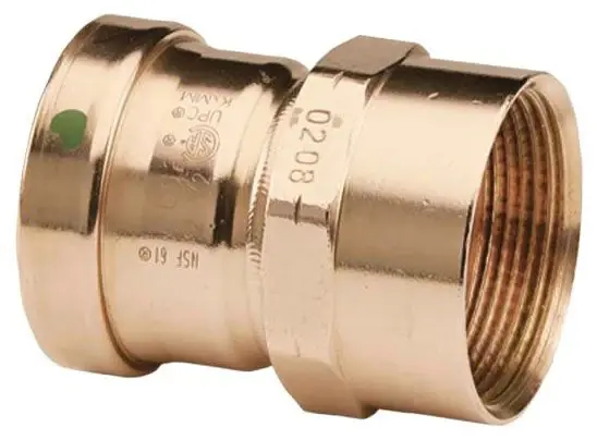 Viega 20819 ProPress XL-C Copper Female Adapter 2-1/2 x 2-1/2 200 PSI New Arrival