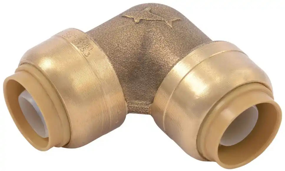 Weekend Sale SharkBite U248LF Push-Fit Elbow 1/2 x 1/2, 90 Degree Replacement MPN