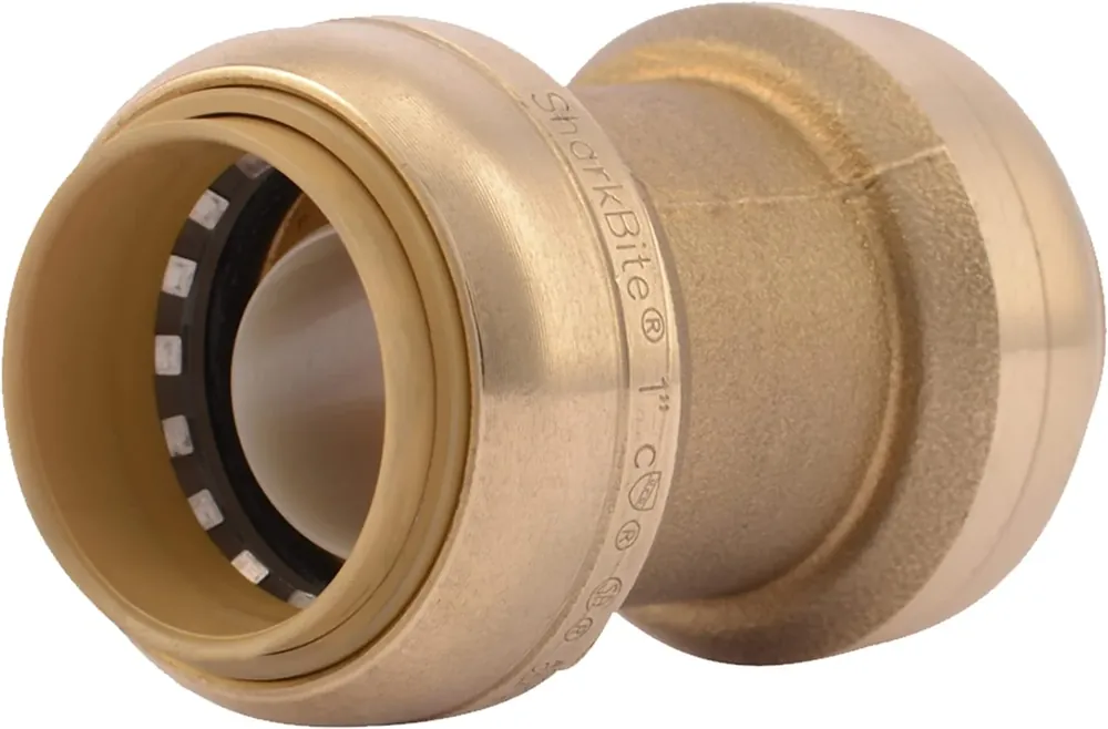 Trending SharkBite U020LF Straight Brass Coupling 1 Inch for PEX, CPVC, Copper Pipe