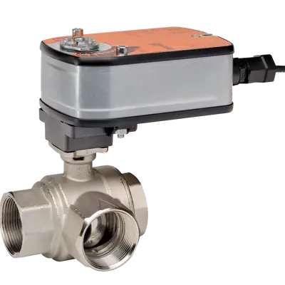 Belimo B325+LF24-MFT CCV 1 Inch 3-Way Valve 30 Cv 24V Spring Return One Day Deal