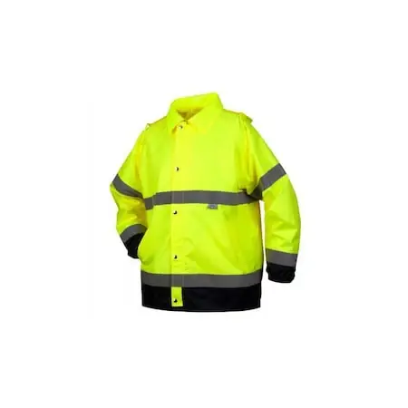 Pyramex RRWJ3110M Safety PU/Poly Hi-Vis Jacket Size Medium Budget