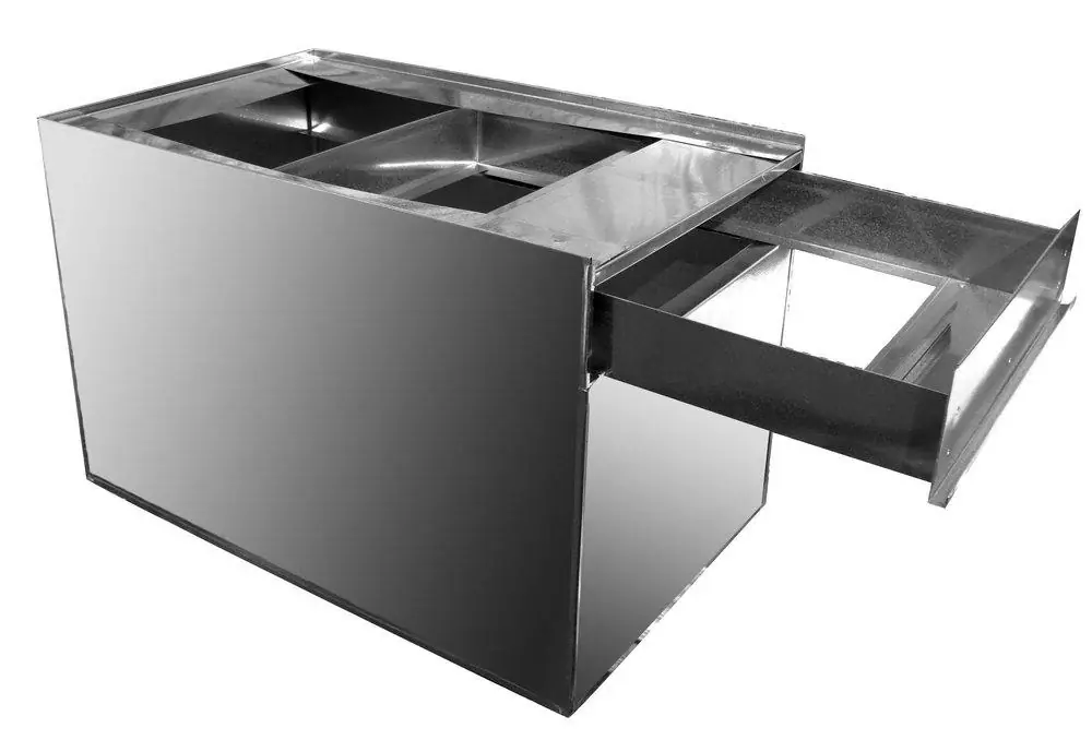 Southwark Metal SBF36 Return Air Duct Plenum 26 ga 36 Inch Free Returns