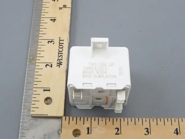 General Electric RVA8AS3L Start Relay 6 Terminal Certified