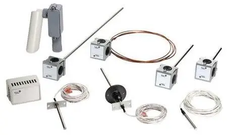 Must Have Johnson Controls TE-635GM-1 Platinum Temperature Sensor Metal Enclosure