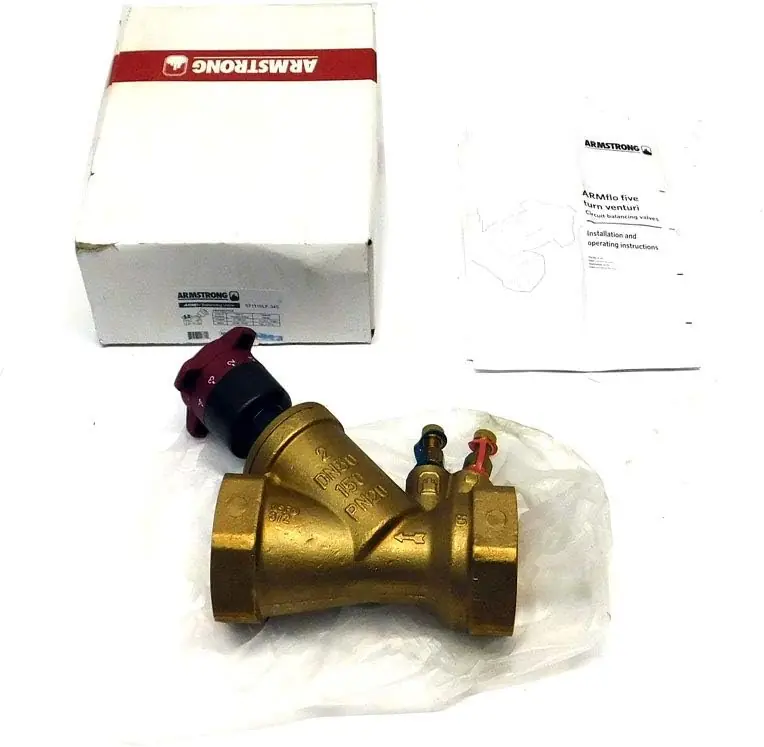 Time-Limited Armstrong Fluid Technology 571110LF-345 ARMflo Circuit Balancing Valve Brass 300 PSI Replacement 571110LF-345