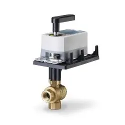 Brand New Siemens 171D-10367 Ball Valve 1.5 Inch 3W 25CV W/ GLB161.1P Actuator