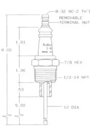Auburn E5-I-6 Ignitor 5 Inch Tip Precision Ignition Must Have