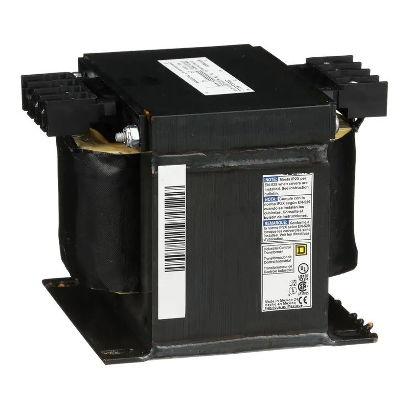 Square D 9070T750D20 Control Transformer 750 VA 1-Phase 208/230/460V to 115V Secure Checkout