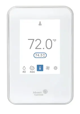 Johnson Controls NSB8BTN340-0 Temperature Switch White SNSRw User Interface Fast Shipping