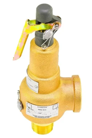 Cheap Kunkle Valve 6010FEM01AAM0015 Bronze Safety Relief Valve 1 Inch MNPT x 1-1/4 Inch FNPT 15 PSI