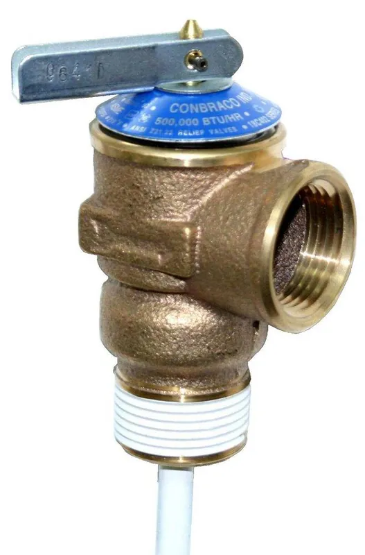 Apollo Valves 18C-402-27 3/4 in. Bronze MNPT x FNPT 125# 210 Relief Valve Limited Offer