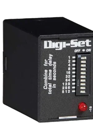 Latest Littelfuse TDM120AL Time Delay Relay Digital Integrated Circuitry 120 VAC DPDT 8 Pin